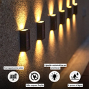 LED Luminária Solar Parede Iluminação Externa