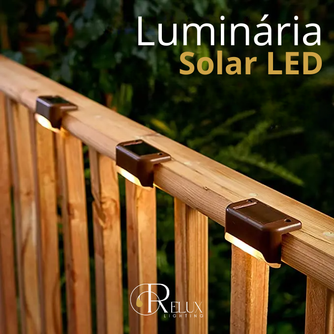 Luminária Solar LED