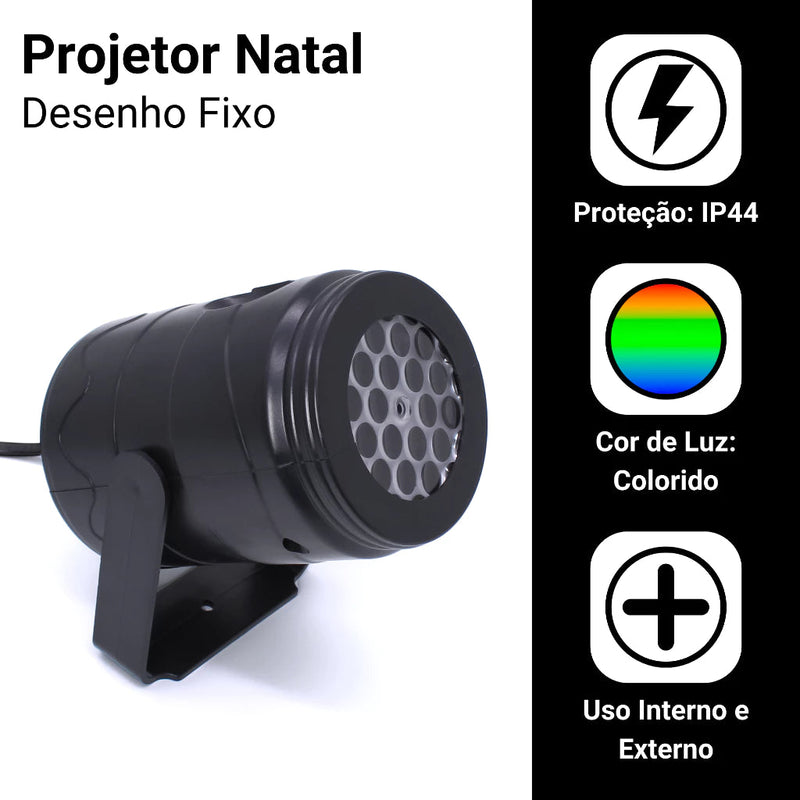 Projetor Natalino LED 3D