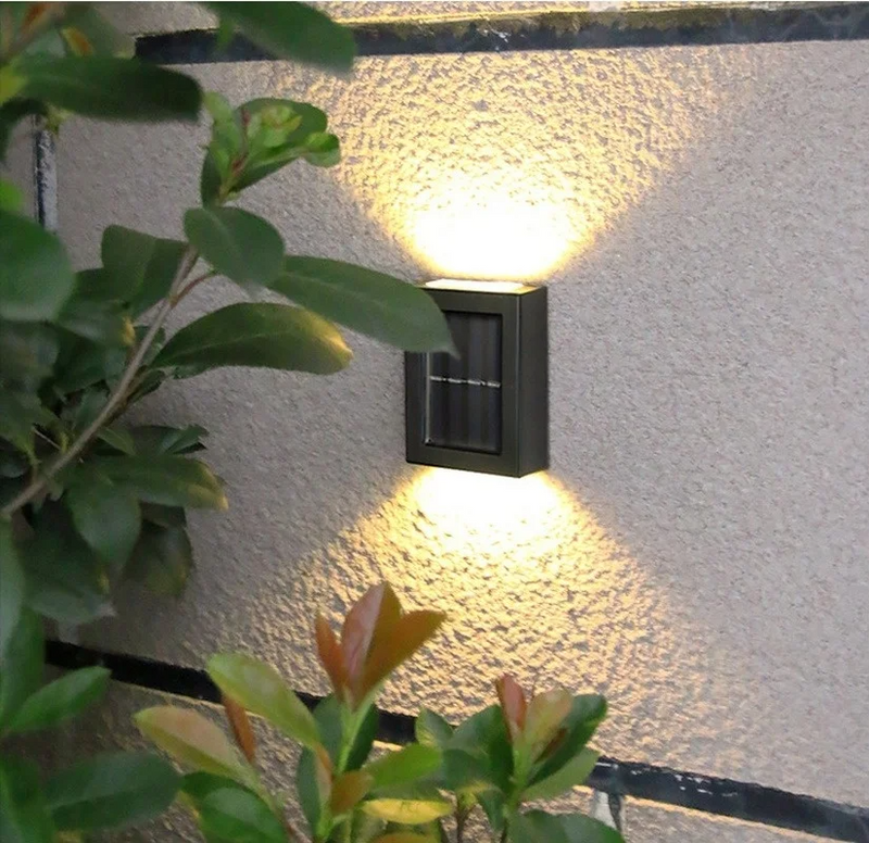 LED Luminária Solar Parede Iluminação Externa