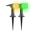 Luminária Espeto Jardim Super Led Energia Solar