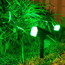 Luminária Espeto Jardim Super Led Energia Solar