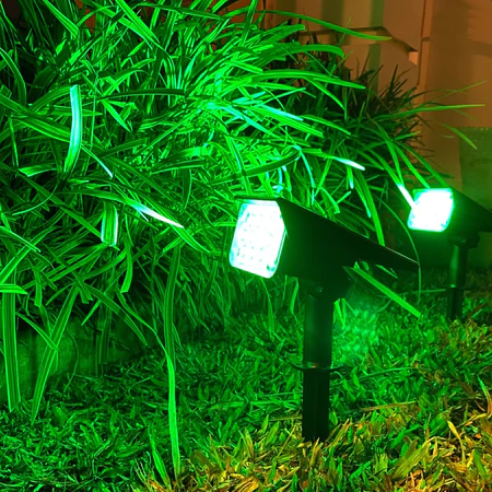 Luminária Espeto Jardim Super Led Energia Solar