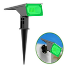 Luminária Espeto Jardim Super Led Energia Solar